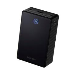 �G���R�� ���o�C���o�b�e���[ 20000mAh 67W PD�Ή� �m�[�gPC�[�d ���ő� USB-C�~2 USB-A�~1 �c�ʕ\�� �@���������� PSE�K�� �u���b�N��DE