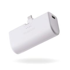 �G���R�� ���o�C���o�b�e���[ 5000mAh ���^ �y�� USB-C�[�q��̌^ �P�[�u�����X �܂肽���݃R�l�N�^�[ �y USB Type-C�|�[�g���� �X�}�z 