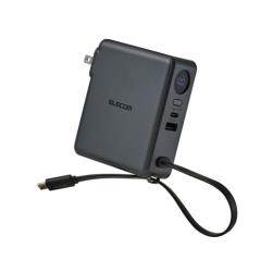 �G���R�� ���o�C���o�b�e���[ USB�[�d���̌^ USB-C�P�[�u������ 5000mAh �ő�67W ���^ PD PPS�Ή� �R���Z���g��̌^ �@���������݉� �c