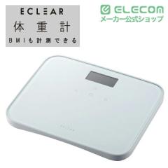 �G���R�� �̏d�v �w���X���[�^�[ ��邾�� �����F���@�\�t 100g�P�� �̏d �O��̏d�� BMI 3���ڑ���� �R���p�N�g �f�W�^�� �͂��� ECLEA