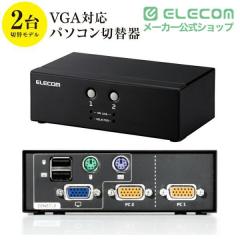 �G���R�� �p�\�R���ؑ֊� (KVM) VGA�E2�|�[�g �p KVM�ؑ֊� VGA�Ή� 2��ؑք�KVM-NVXSN2