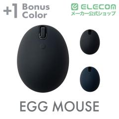 �G���R�� EGG MOUSE Bluetooth �É� 4�{�^�� ���d�r�� �\�t�g�V�F���t �u���b�N��M-EGG40BBXSSBK