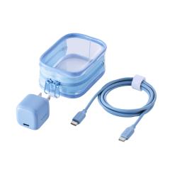 �G���R�� AC�[�d�� 20W C�~1 C�P�[�u�� 1.2m �t�� Type-C 1�|�[�g �N���A�|�[�` �p�E�_�[�u���[ ��MPA-AC13720BU