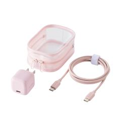 �G���R�� AC�[�d�� 20W C�~1 C-C�P�[�u�� 1.2m �t���@Type-C 1�|�[�g �N���A�|�[�` �V���[�x�b�g�s���N ��MPA-AC13720PN