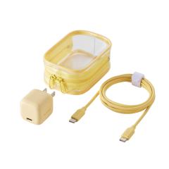 �G���R�� AC�[�d�� 20W C�~1 C-C�P�[�u�� 1.2m �t�� Type-C 1�|�[�g �N���A�|�[�` �n�j�[�C�G���[ ��MPA-AC13720YL
