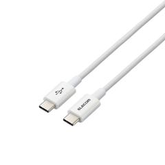 �G���R�� USB-C to USB Type-C�P�[�u�� ���炩 �F�ؕi �ϋv USB PD�Ή� �z���C�g 0.3m��MPA-CCYS03NWH