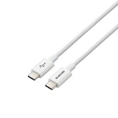 �G���R�� USB-C to USB Type-C�P�[�u�� ���炩 �F�ؕi �ϋv USB PD�Ή� �z���C�g 2.0m��MPA-CCYS20NWH