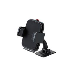 �G���R�� �ԍڃz���_�[ �X�}�z�X�^���h iPhone �X�}�[�g�t�H�� �e�[�v�\�t�^�C�v �u���b�N��P-CARS01BK