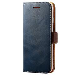 �G���R�� iPhone SE ��2 / 3���� �\�t�g���U�[�P�[�X �蒠�^ �ϏՌ� ���Εt�� �l�C�r�[��PM-A22SPLFYNV