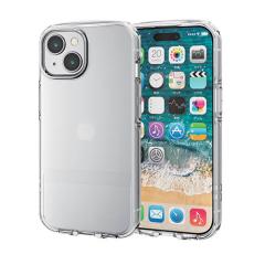 �y�݌ɏ����E���������I�z �G���R�� iPhone 15 �p TOUGH SLIM LITE �\�t�g �Ռ��z�� �X�g���b�v�V�[�g�t�� �N���A��PM-A23ATSLUCCR