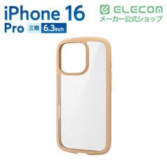 �y�݌ɏ����E���������I�z �G���R�� iPhone16 Pro �p TOUGH SLIM LITE �n�C�u���b�h�P�[�X �t���[���J���[ �P�[�X �J�o�[ �J�t�F�I����PM