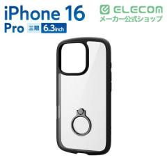 �y�݌ɏ����E���������I�z �G���R�� iPhone16 Pro �p TOUGH SLIM LITE �n�C�u���b�h�P�[�X �t���[���J���[ �����O�t �P�[�X �J�o�[ �u��