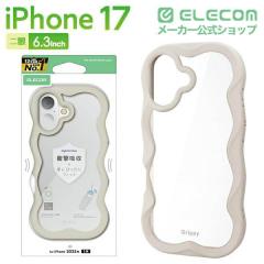 �G���R�� iPhone 17 �P�[�X �n�C�u���b�h �Ռ��z�� ���C�z���Ή����^���X�e�b�J�[�t �X�g���b�v�z�[���t �X�g���b�v�z�[���V�[�g�t �w��