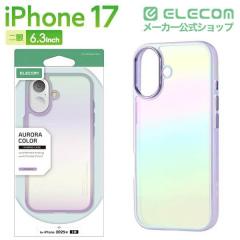 �G���R�� iPhone 17 �P�[�X �n�C�u���b�h �Ռ��z�� ���C�z���Ή����^���X�e�b�J�[�t �X�g���b�v�z�[���t �X�g���b�v�z�[���V�[�g�t �I�[