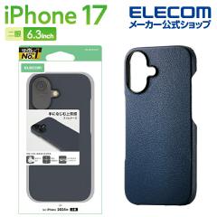 �y�݌ɏ����E���������I�z �G���R�� iPhone 17 �p �X�����I�[�v���P�[�X iPhone17 �X�����I�[�v�� �P�[�X �J�o�[ �l�C�r�[ ��PM-A25APLON