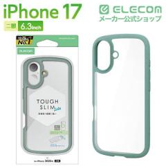 �G���R�� iPhone 17 �P�[�X �n�C�u���b�h �Ռ��z�� �y�� ���^ ���C�z���Ή����^���X�e�b�J�[�t �X�g���b�v�z�[���t �X�g���b�v�z�[���V�[
