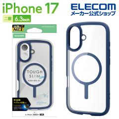 �y�݌ɏ����E���������I�z �G���R�� iPhone 17 �p TOUGH SLIM LITE �P�[�X �t���[���J���[ MAGKEEP iPhone17 �P�[�X �J�o�[ �l�C�r�[ ��P