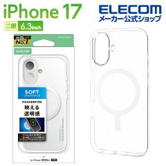 �y�݌ɏ����E���������I�z �G���R�� iPhone 17 �p �\�t�g�P�[�X �N���X�^���N���A MAGKEEP iPhone17 �\�t�g �P�[�X �J�o�[ �N���A ��PM-A