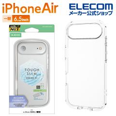 �y�݌ɏ����E���������I�z �G���R�� iPhone Air �p TOUGH SLIM LITE �\�t�g�P�[�X �N���X�^���N���A ���^���X�e�b�J�[�t iPhone Air TOUG