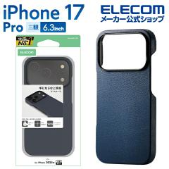 �y�݌ɏ����E���������I�z �G���R�� iPhone 17 Pro �p �X�����I�[�v���P�[�X iPhone17 Pro �X�����I�[�v�� �P�[�X �J�o�[ �l�C�r�[ ��PM-