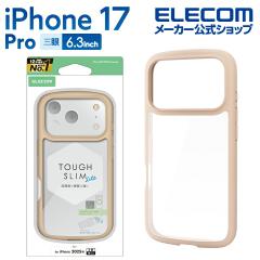 �y�݌ɏ����E���������I�z �G���R�� iPhone 17 Pro �p TOUGH SLIM LITE �P�[�X �t���[���J���[ ���^���X�e�b�J�[�t iPhone17 Pro �P�[�X 