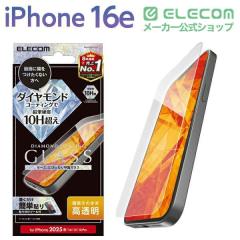 �y�݌ɏ����E���������I�z �G���R�� iPhone 16e / 14 / 13 / 13 Pro �K���X�t�B���� ������ �_�C�������h�R�[�g �\�ʍd�x10H�� �w��h�~ 