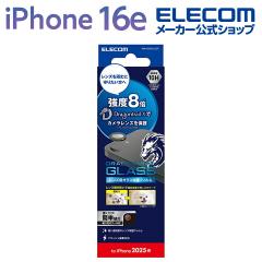 �y�݌ɏ����E���������I�z �G���R�� iPhone 16e �p �J���������Y�K���X�t�B���� �h���S���g���C�� iPhone16e �J���������Y �K���X �ی�t