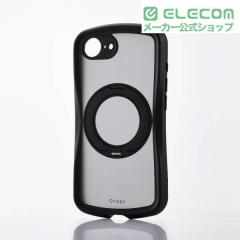 �G���R�� iPhone 17e / 16e �P�[�X �n�C�u���b�h �J�o�[ �Ռ��z�� MAGKEEP ���͋z�����C�����X�[�d�Ή� ��]���X�^���h�t Grippy �u���b