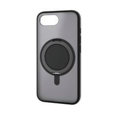 �G���R�� iPhone 16e �P�[�X �n�C�u���b�h �Ռ��z�� �J���������Y�ی�݌v ���͋z�����C�����X�[�d�Ή� 360�x��]�X�^���h�@�\�t �d�x5H 