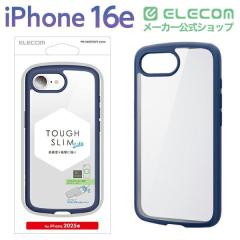 �G���R�� iPhone 16e �P�[�X �n�C�u���b�h �Ռ��z�� �y�� ���^ �w�ʃJ�����ی� ���^���X�e�b�J�[�t �X�g���b�v�z�[���t �d�x5H TOUGH SLI