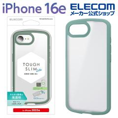 y݌ɏEIz GR iPhone 16e p TOUGH SLIM LITE P[X t[J[ VL[NA ^XebJ[t iPhone16