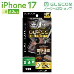 �G���R�� iPhone 17 �K���X�t�B���� ������ D3O(R) ���Ռ��ی� �����K���X 10H Gorilla(R) �w��h�~ ��U�h�~ �ȒP�\��t���c�[���t ZERO