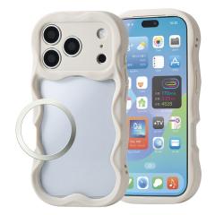 �G���R�� iPhone 18 Pro/17 Pro �p �n�C�u���b�h�P�[�X �t���[���J���[ �E�F�[�u �Ɍ� �x�[�W����PM-A26CFCWKBE