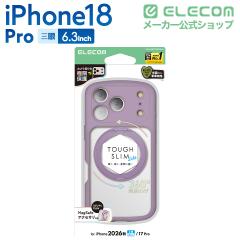 �G���R�� iPhone18 Pro �p TOUGH SLIM LITE �n�C�u���b�h�P�[�X �Ɍ� MAGKEEP �X�^���h �P�[�X �J�o�[ �p�[�v����PM-A26CTSSTKPU