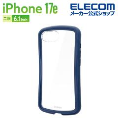 �G���R�� iPhone 17e / 16e �P�[�X �n�C�u���b�h �J�o�[ �Ռ��z�� ���͑����Ή����^���X�e�b�J�[�t �X�g���b�v�z�[���V�[�g�t Grippy �l