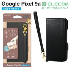 �G���R�� Google Pixel 9a �P�[�X ���U�[ �蒠�^ �}�O�l�b�g �Ռ��z�� ���C�����X�[�d�� �X�g���b�v�z�[���t �X�^���h�@�\�t �n���h�X�g