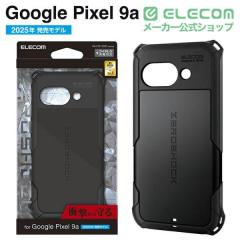 �G���R�� Google Pixel 9a �P�[�X �n�C�u���b�h �Ռ��z�� �J���������Y�ی�݌v ���C�����X�[�d�� �X�g���b�v�z�[���t ZEROSHOCK �u���b