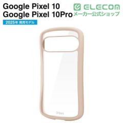 �G���R�� Google Pixel 10 / 10 Pro �P�[�X �n�C�u���b�h �J�o�[ �Ռ��z�� �J��������ی� ���C�����X�[�d�� �X�g���b�v�z�[���t �t���[