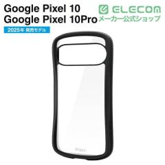 �G���R�� Google Pixel 10 / 10 Pro �P�[�X �n�C�u���b�h �J�o�[ �Ռ��z�� �J��������ی� ���C�����X�[�d�� �X�g���b�v�z�[���t �t���[