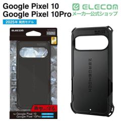 �G���R�� Google Pixel 10 / 10 Pro �P�[�X �n�C�u���b�h �J�o�[ �Ռ��z�� �J���������Y�ی�݌v ���C�����X�[�d�� �X�g���b�v�z�[���t Z