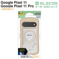 �G���R�� Google Pixel 11 / 11 Pro �P�[�X �n�C�u���b�h �J�o�[ �Ռ��z�� MAGKEEP ���͑������C�����X�[�d�Ή� �X�g���b�v�z�[���V�[�g