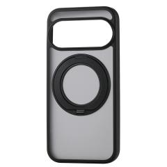 �G���R�� Google Pixel 11 / 11 Pro �P�[�X �n�C�u���b�h �J�o�[ �Ռ��z�� MAGKEEP ���͑������C�����X�[�d�Ή� �X�^���h�@�\�t �}�b�g��