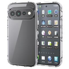 �G���R�� Google Pixel 11 / 11 Pro �P�[�X �n�C�u���b�h �J�o�[ �Ռ��z�� �y�� ���^ ���C�����X�[�d�� �X�g���b�v�z�[���V�[�g�t TOUGH 