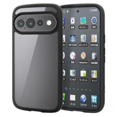 �G���R�� Google Pixel 11 / 11 Pro �P�[�X �n�C�u���b�h �J�o�[ �Ռ��z�� �y�� ���^ ���C�����X�[�d�� �X�g���b�v�z�[���V�[�g�t TOUGH 