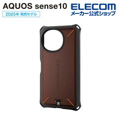 �y�݌ɏ����E���������I�z �G���R�� AQUOS sense10 / 9 �p AQUOS sense10 9 ZEROSHOCK �P�[�X D3O AQUOSsense10 / AQUOSsense9 �u���b�N 