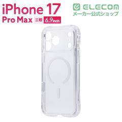 �G���R�� iPhone 17 Pro Max �P�[�X �n�C�u���b�h �J�o�[ �o���p�[ �Ռ��z�� MAGKEEP ���͑������C�����X�[�d�Ή� ZEROSHOCK LIMITED �N