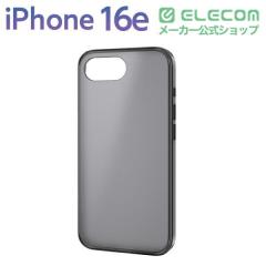 �G���R�� iPhone 16e �P�[�X �n�C�u���b�h �J�o�[ �Ռ��z�� �J���������Y�ی�݌v ���^���X�e�b�J�[�t �X�g���b�v�z�[���t �d�x5H �}�b�g
