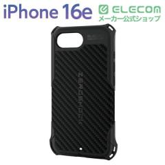 �G���R�� iPhone 16e �P�[�X �\�t�g �J�o�[ ����ɂ����O���b�v�e�N�X�`���[ �Ռ��z�� �J���������Y�ی�݌v �X�g���b�v�z�[���t ZEROSHO