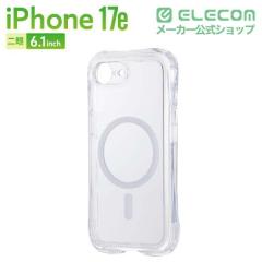 �G���R�� iPhone 17e �P�[�X �n�C�u���b�h �J�o�[ �o���p�[ �Ռ��z�� ���͑������C�����X�[�d�Ή� ZEROSHOCK LIMITED �N���A��PMWA26SZEL
