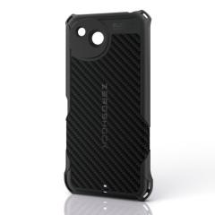 �G���R�� AQUOS wish6 �p ZEROSHOCK GRIP �P�[�X �Ɍ� �P�[�X �J�o�[ �u���b�N��PMWS261ZEROGKBK